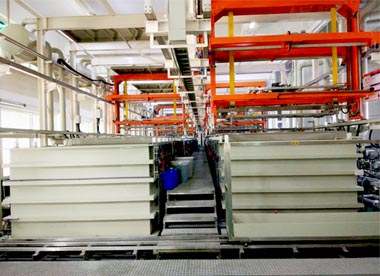 陽極E處理設備生產(chǎn)線