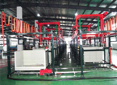 T處理設備生產線