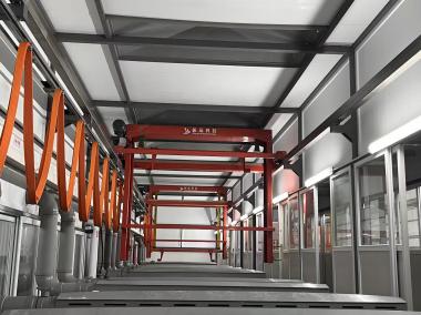 全自動(dòng)龍門式電鍍生產(chǎn)線